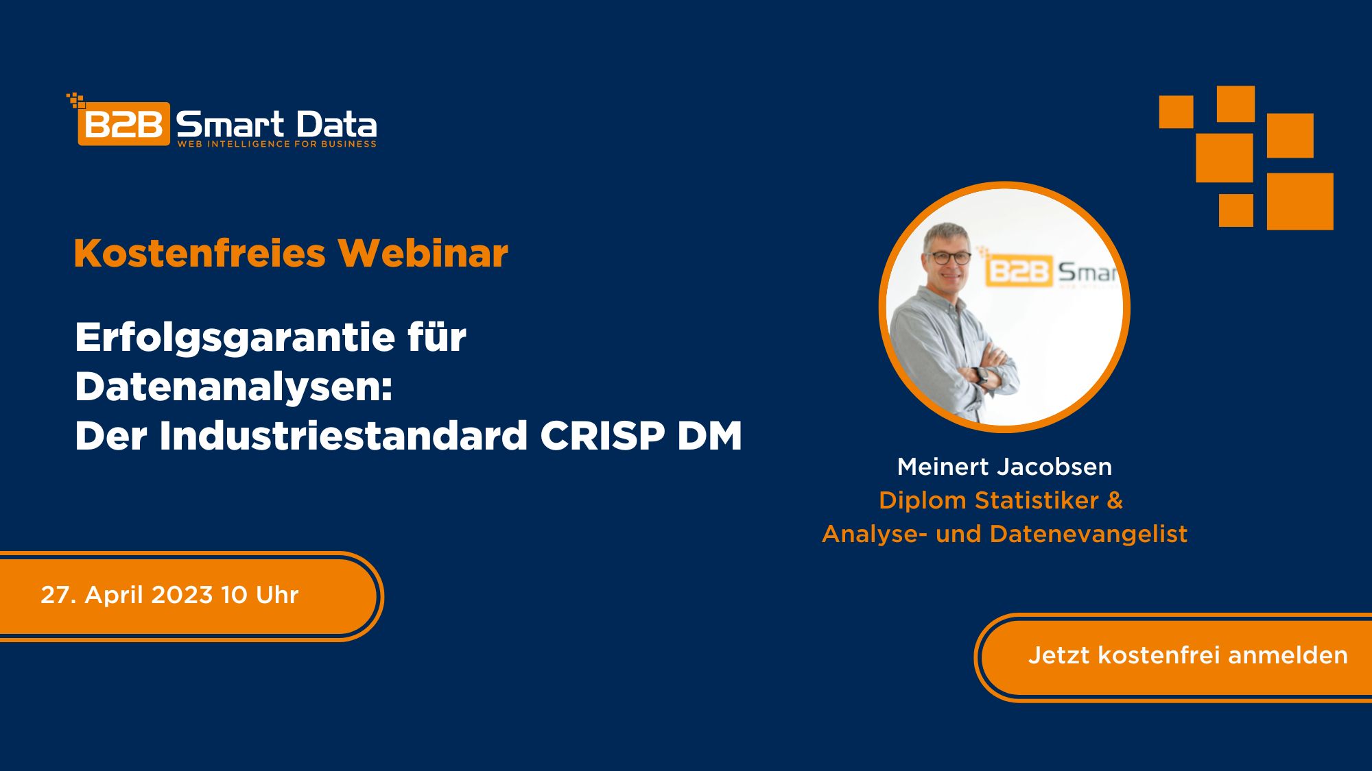 Erfolgsgarantie für Datenanalysen: Der Industriestandard CRISP DM