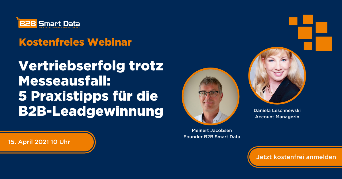 Webinar Vertriebserfolg trotz Messeausfall